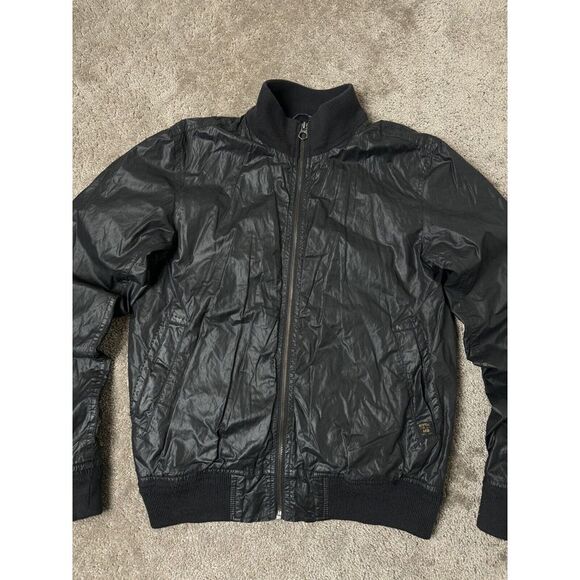 Vintage Mens Jacket 80-90s Type G-1 U.S NAVY SCOTCH‎ Brand Y2K M - Picture 3 of 8